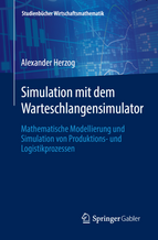 Einband des Buches Simulation mit dem Warteschlangensimulator